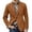 Blazer 134#Brown, variant on oqasdz Suit Jacket for Men Timeless Lined Solid Color One Button Stylish Modern Casual Lightweight Sport Coat Party Evening Wedding Prom