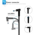 thumbnail image 5 of 45W 19.5V 2.31A for HP Laptop Charger Blue Tip, HP Pavilion x360 11 13 15, Zbook 14u G4 G5 15u 15 G3, 15-f111dx 15-f211wm 15-f233wm 15-f278nr 15-r052nr 15-r132wm with Power Cord, 5 of 6