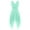Mint Green, variant on CHICTRY Girls V Neck Chiffon Wedding Party Dress Pleated High-low Hem Dresses,Sizes 4-16 Lavender 16