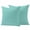 Turquoise Green, variant on 2 Pack Outdoor Waterproof Throw Pillow Covers,Sage Green Retro Linen Decorative Square Pillow Case Patio Pillowcases for Chair Couch Sofa 16x16in
