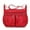A01-Red, variant on Lightweight Waterproof Nylon Crossbody Purse for Women, Multi-Pocket Travel Shoulder Bag with Zipper Closure, Casual Everyday Messenger Handbag(Black)