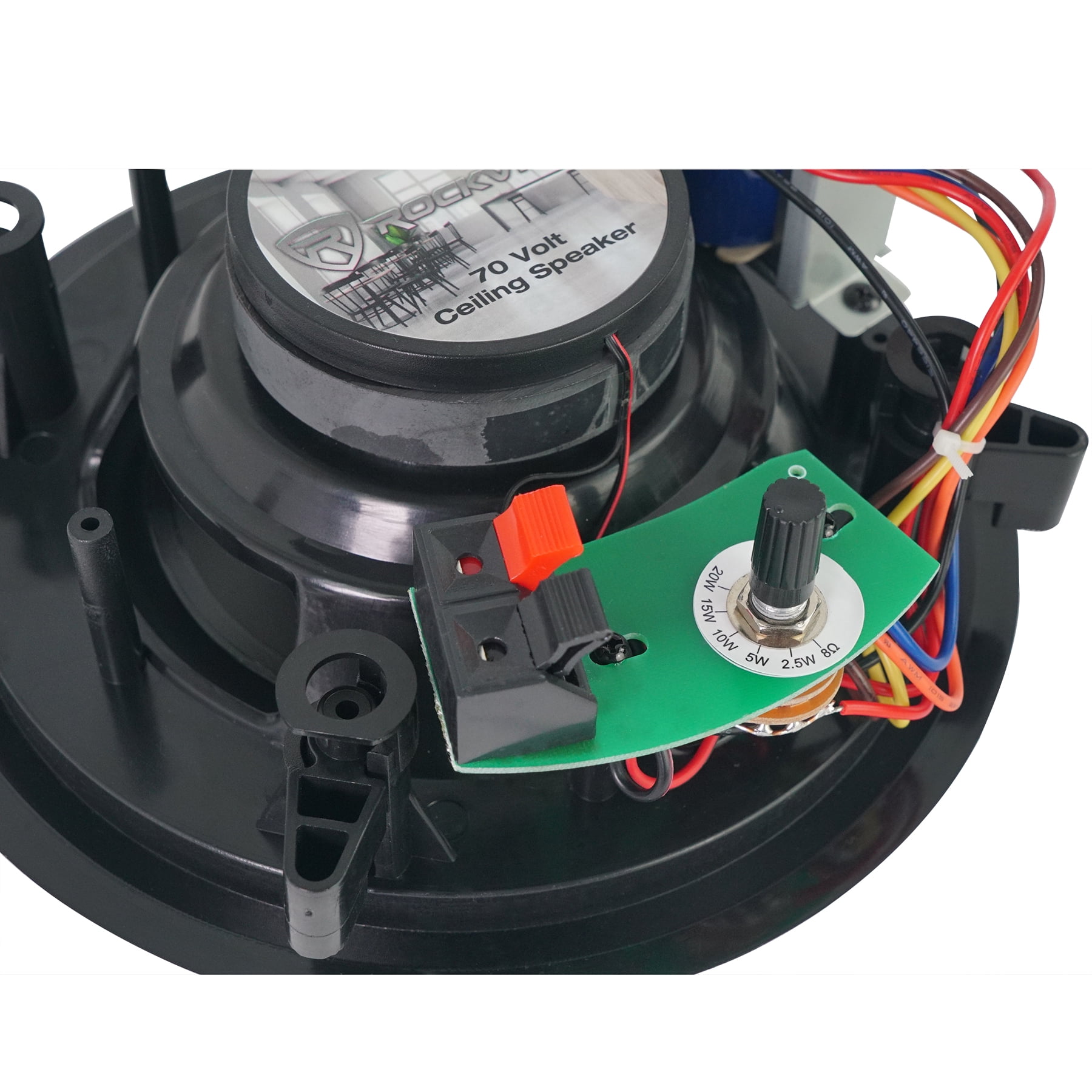 RCS650-6 Manual Bluetooth Ceiling Speakers 4) Rockville CC65T