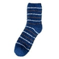 thumbnail image 2 of MSJUHEG Fuzzy Socks,Slipper Socks,Fluffy Socks,Bearpaw Socks,Cloud Socks,Thermal Socks for Mens Coral Socks Stripe Socks Colorful Athletic Socks Socks Navy One Size, 2 of 4