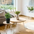 thumbnail image 3 of Fake flower and grass ball potted creative small ornaments bonsai artificial plastic plant interior decoration - type:style4;, 3 of 5