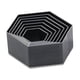 thumbnail image 3 of 7 piezas de troqueladora de cuero, troquel de perforación, herramienta para artesanía en cuero, forma geométrica para Hexágono, 3 of 9