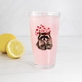 thumbnail image 3 of CafePress - Raccoon Blowing Kisses Cute Animal Love Drinking G - Pint Glass, Drinking Glass, 16 oz. CafePress, 3 of 4