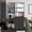 Multicolor, variant on 2-Door Bookcase Set with Hidden Storage / Great for Living Room Organization