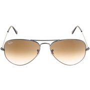 Ray-Ban RB3025 Aviator Large Metal Sunglasses - Size - 62 (Crystal Brown Gradient)