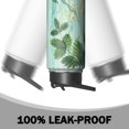 thumbnail image 5 of 18oz Plants Themed Water Bottle with Straw, Triple Insulated Stainless Steel Metal Bottle, Leak Proof Lids for Travel, Sports, Gym Suitable for Men Women, 5 of 6