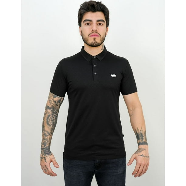 Playera Estampada Barabas Tipo Polo Corte Slim Fit