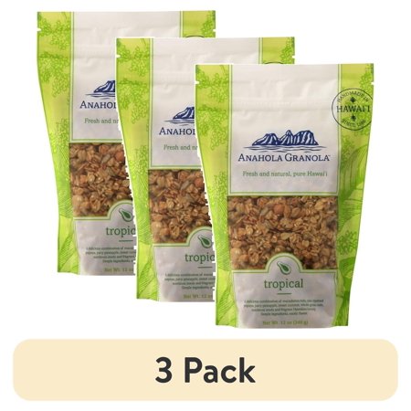(3 pack) Anahola Granola Anahola Granola Granola, 12 oz