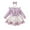Purple, variant on GYRATEDREAM Infant Baby Girl Party Tulle Dress Toddler Ruffle Long Sleeve Butterfly Print Bow Dress with Headband Kids Cute Spring Summer Fall Birthday Princess Dress Clothes Pink for 6M-3T