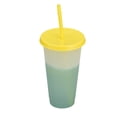 thumbnail image 3 of Vaso de plástico termosensible que cambia de color Vaso de plástico con pajita que cambia de color en frío, 3 of 15