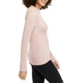 thumbnail image 3 of FREE PEOPLE $48 Womens New Pink Turtle Neck Long Sleeve T-Shirt Sweater XS\S B+B, 3 of 3