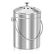 thumbnail image 1 of Compost Bucket for Kitchen Countertop,1.3 Gallon Stainless Steel, 1 of 5