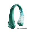 thumbnail image 2 of Ventilador de cuello colgante portátil Ventiladores silenciosos deportivos con refrigeración por aire digital USB (verde) Ehuebsd Libre de BPA, 2 of 6