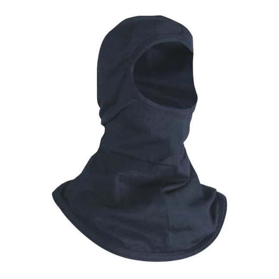 National Safety Apparel Flame Resistant Hood,Universal,Navy H11RY