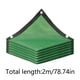 thumbnail image 3 of Sombrilla para exteriores Sombrilla para terraza al aire libre Transpirable 95 % Sombrilla rectangular Sombrilla para terraza al aire libre Sombrilla para terraza y jardín (6,5 x 6,5 pies, verde), 3 of 6