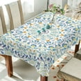 thumbnail image 4 of GZHJMY Mandala Tablecloth, Rectangle Waterproof Washable Polyester Table Cover for Picnic Dinner Holiday Party Decor, 60 x 60 Inch, 4 of 7