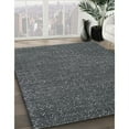thumbnail image 3 of Ahgly Company Machine Washable Indoor Square Industrial Modern Charcoal Blue Area Rugs, 6' Square, 3 of 7