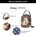 thumbnail image 4 of FORMRS Crossbody Bag for Women Quilted Travel Shoulder Cell Phone Purse with Chain Strap Handbag, Baseball Pattern, 4 of 7