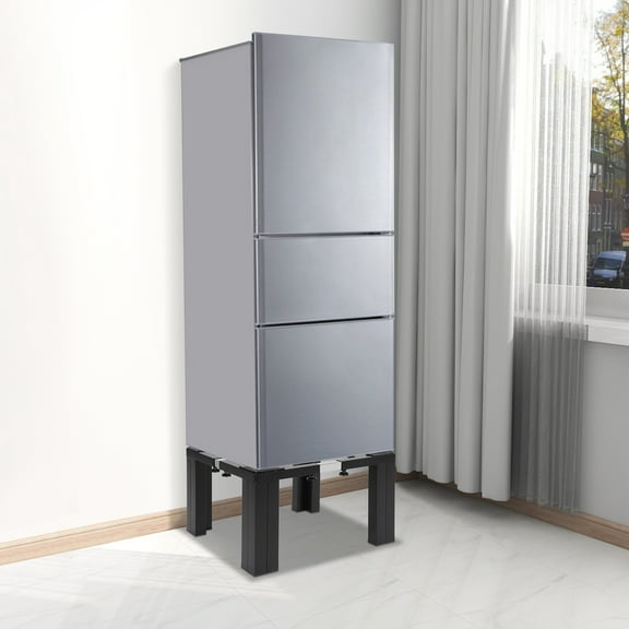 12 Inch Appliance Stand for Washer Dryer, 1102 LBS Capacity Adjustable Laundry Pedestal Base Black