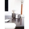 thumbnail image 3 of Blu Monaco 3 Piece Bronze Desk Organizer Set, 3 of 5