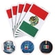 thumbnail image 2 of KAKOWELY 5 parches bordados de bandera nacional para planchar, accesorios de ropa, 2 of 5