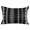 Black, White, Gray, variant on Black Boho Body Pillow Cover 20 x 60 Inch Decorative Pillow Cover Ethnic Tribe Striped Vintage Lumbar Pillowcase Seasonal Rectangle Cushion Case for Couch Sofa Bed Living Room
