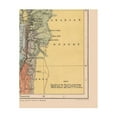 thumbnail image 2 of Historic Map - Palestine Israel Physical - Case 1878 - Vintage Wall Art, 2 of 4