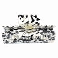 thumbnail image 4 of QinGoo Large Rectangle Hair Claw Clip for Thick Hair Strong Hold Women Hair Accessory 1 Count, 4.1 inch, Black White, 4 of 5