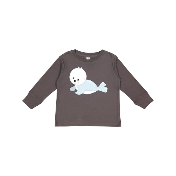 Inktastic Baby Seal Boys or Girls Long Sleeve Toddler T-Shirt