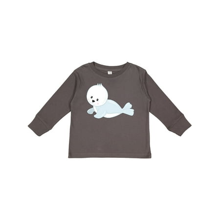 

Inktastic Baby Seal Gift Toddler Boy or Toddler Girl Long Sleeve T-Shirt
