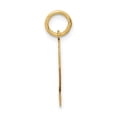 thumbnail image 2 of 14K Yellow Gold Charm Pendant Themed 2 18 mm 7 Small Satin Number, 2 of 3