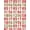 Red, Pattern 4, variant on ODIKA 4'x6' Machine Washable Non-Slip Area Rug, Scoreboard Digital Display Grid High Traffic Rug, Black, 669862