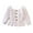 White, variant on Product Classification Girls Tops Tees & Shirts - Toddler Long Sleeve Ribbed Flounce Button Solid Tops for Little Girls