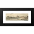 thumbnail image 2 of Thomas Girtin 14x8 Black Modern Framed Museum Art Print Titled - A View of the Pont De La Tournelle and Notre Dame Taken from the Arsenal (1802), 2 of 5