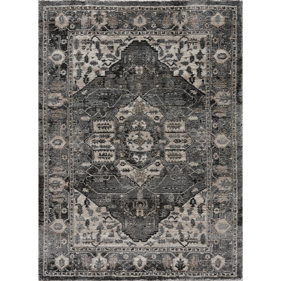 United Weavers Portsmouth Originality Grey Accent Rug 1'10" x 3'