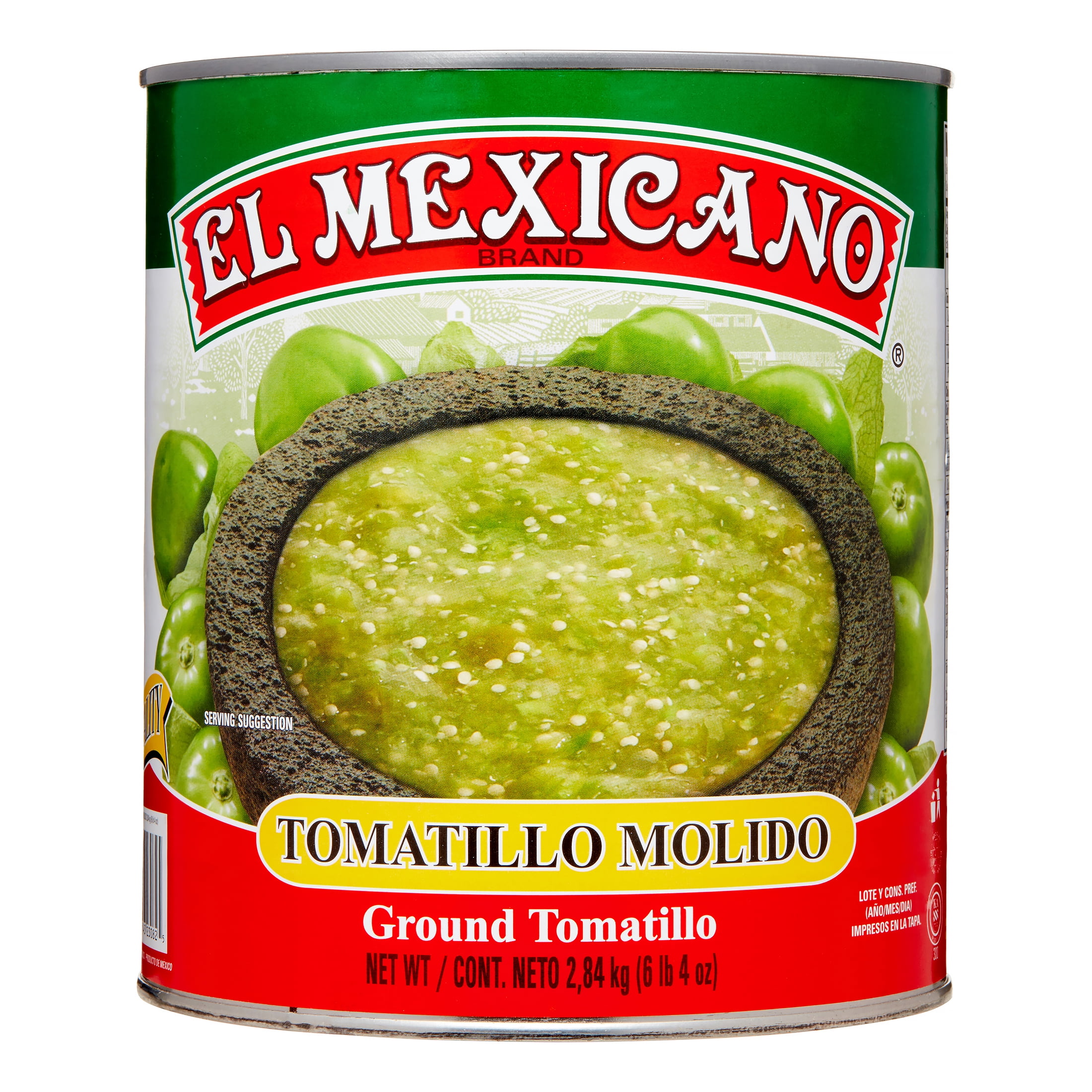 El Mexicano, Ground Tomatillo, 6 lb