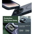 thumbnail image 3 of Upgraded Matte Case for iPhone 14 Pro Case,[12FT Military Grade Protection][Compatible with MagSafe] Slim Sleek Touch Translucent Phone Cover, Matte Purple, 3 of 11