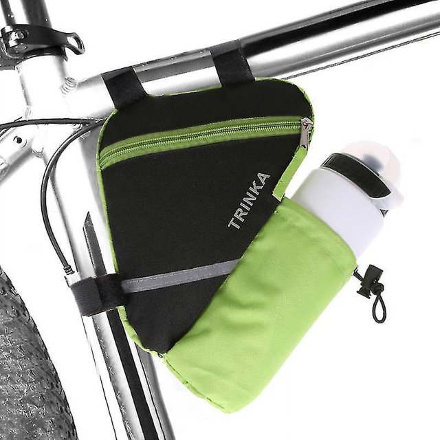 Bolsa de bicicleta para cuadro frontal de bicicleta, bolsa para tubo de ciclismo, bolsillo para botella de agua, bolsa para bicicleta, soporte para marco, accesorios para bicicleta