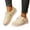1Beige, variant on Loafers for Women Winter Warm Plush Slip on House Slippers Casual Flats Snow Booties