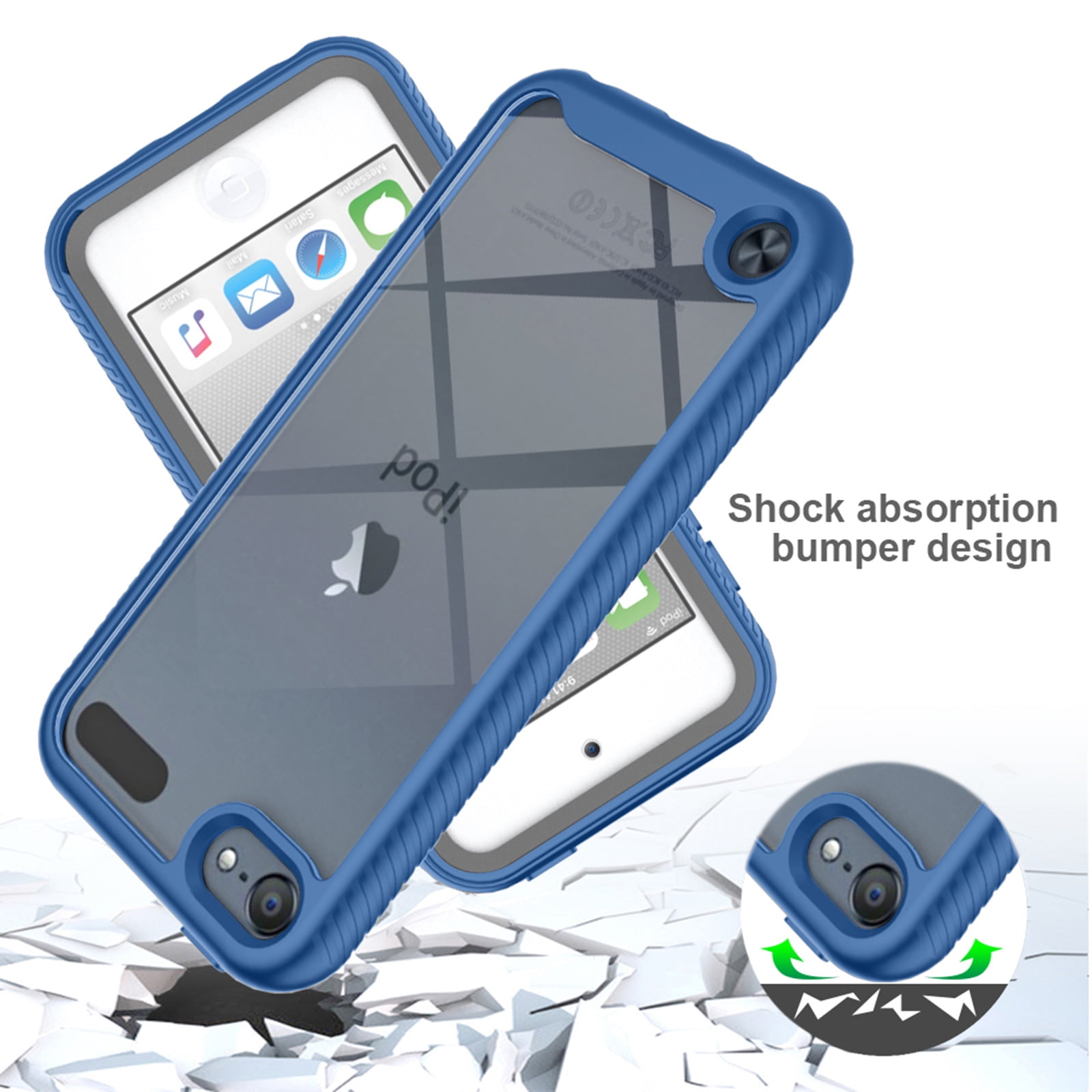 iPod Touch 7th Generation Case, iPod Touch 6th/5th Gen Case, Dteck