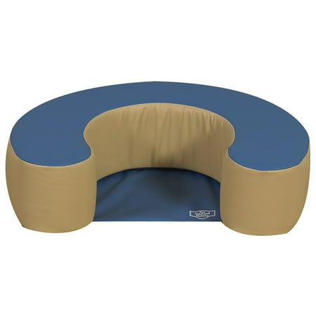 Children's Factory Woodland Sit Me Up Foam Seat Lounger for Newborns, Blue