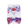 thumbnail image 2 of MEICHEN Women's 3 Pcs Hair Bows Independence Day 250th Anniversary Patriotic Bowknot Headband for Girls 4th of July American Flag Hair Accessories, 2 of 2