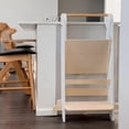 thumbnail image 6 of HARPPA Foldable Toddler Kitchen Tower, Standing Tower for Kids Age 1.5-6 Years, White, 6 of 9