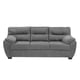 thumbnail image 1 of Sofa DICASA Monza 3 Plazas Gris Oscuro para Salas, 1 of 7