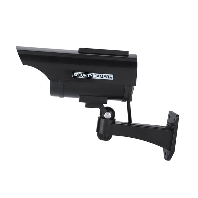 Cámaras De Seguridad Falsas, Cámara De Seguridad Falsa Simulada, Con Placa CCTV Cámara Domo De Seguridad CCTV Para Interiores Y Exteriores