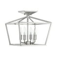 thumbnail image 5 of Townsend 4-Light Ceiling Light in Satin Nickel, 5 of 7