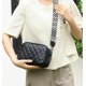 thumbnail image 4 of LHSHID Women Quilted Crossbody Bag PU Leather Shoulder Bag Camera Purse Square Snapshot Bag Satchel Bag, 4 of 7